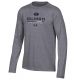 T SHIRT L/S YTH UA DARK GREY