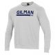 SWEATSHIRT CREW UA LGT GREY