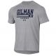 T SHIRT S/S UA LACROSSE GREY