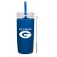 TUMBLER BLUE SILICONE SLEEVE