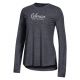 T-SHIRT L/S  WOMEN'S BLK