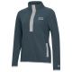 1/4 FLEECE WOMEN'S SNAP GREY