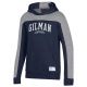 HOODIE YTH UA GAMEDAY NAVY/GRE