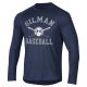 TEE MENS LONG SLEEVE NAVY BASE