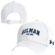 HAT UA PERFORMANCE ADJ WHITE